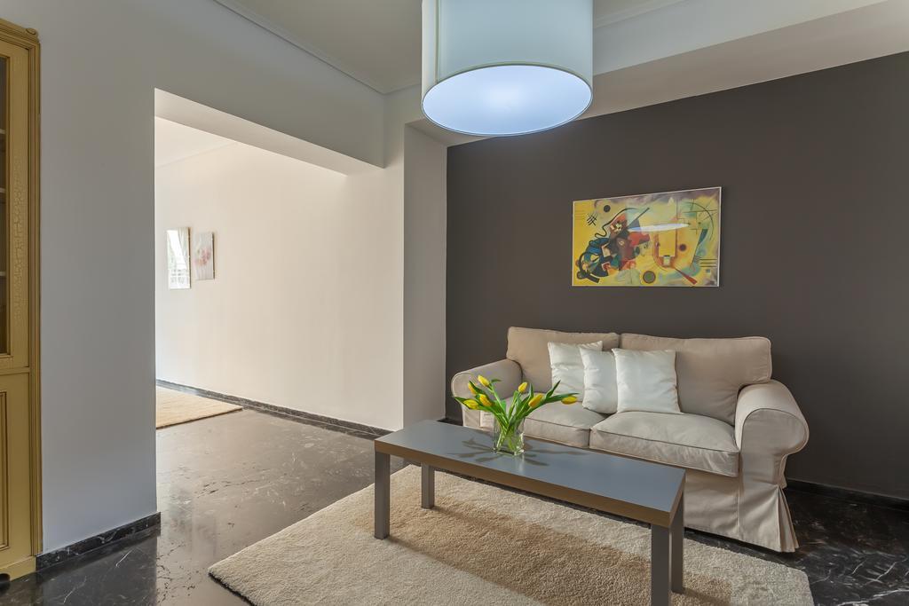 Tranquil Central Apt, Behind Athens Caravel Area Exterior foto