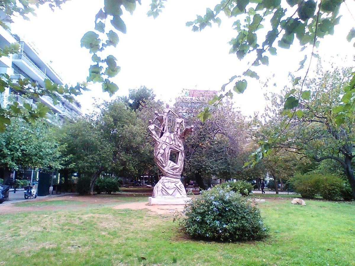 Tranquil Central Apt, Behind Athens Caravel Area Exterior foto