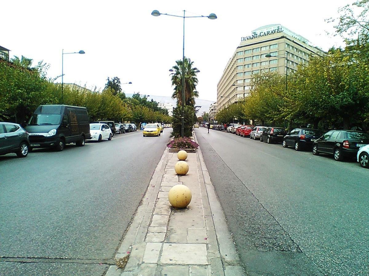 Tranquil Central Apt, Behind Athens Caravel Area Exterior foto