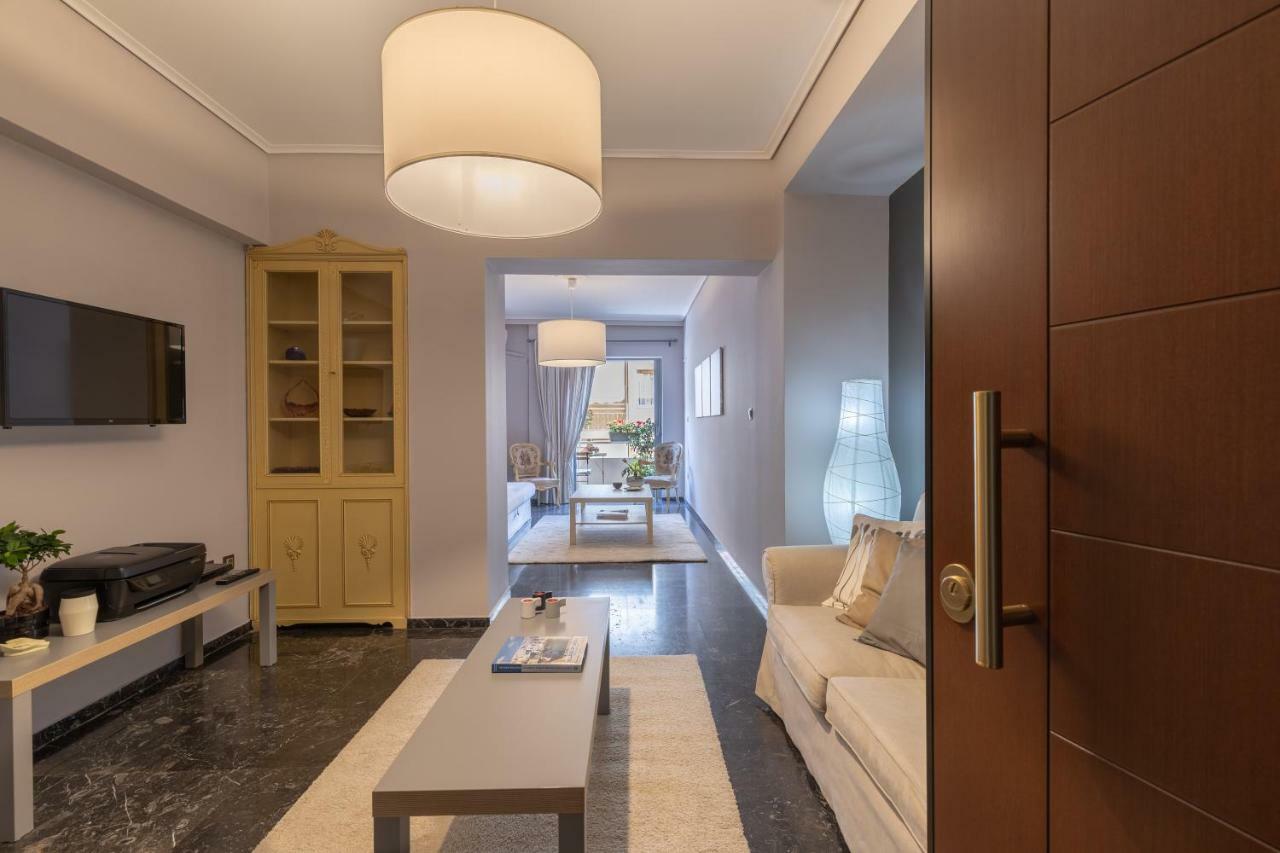 Tranquil Central Apt, Behind Athens Caravel Area Exterior foto